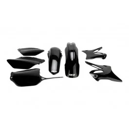 Csak ma Kit plastiques complet UFO Noir Yamaha 125 YZ 2002-2005