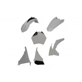 Kit plastiques complet Polisport Blanc KTM EXC 125 2T 2012-2013 Rendeld meg most