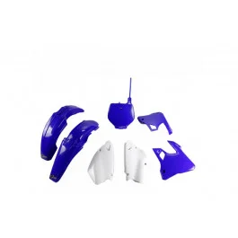 Vedd meg online Kit plastiques complet UFO Bleu / Blanc Yamaha 125 / 250 YZ 1996-1999