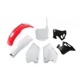 Outlet Kit plastiques complet UFO Type 2 Rouge / Blanc / Noir Honda CR 250 R 1995-191996