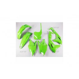 Árengedmény Kit plastiques complet UFO Vert Kawasaki 250 KXF 2017