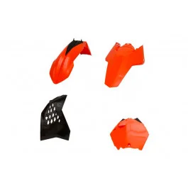 Nézd meg most Kit plastiques complet Polisport Orange KTM SX-F 450 / SX-F 250 4T ...