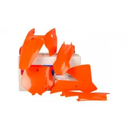 Biztonságos fizetés Kit plastiques complet Polisport Orange KTM SX 65 2002-2008