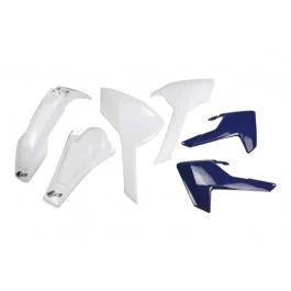 Kit plastiques complet UFO Blanc Husqvarna 350 FE 2017 Expressz szállítás