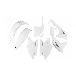 Kit plastiques complet UFO Blanc Kawasaki 250 KXF 2018 Árengedmény