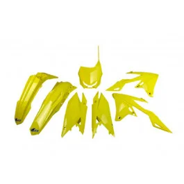 Ne maradj le Kit plastiques complet UFO Jaune Suzuki 450 RMZ 2018
