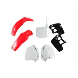 Azonnali szállítás Kit plastiques complet UFO Type 1 Rouge / Blanc / Noir Honda CR 500 R 1995-2000