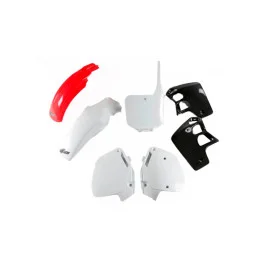 Biztonságos fizetés Kit plastiques complet UFO Type 2 Rouge / Blanc / Noir Honda CR 500 R 1995-2000