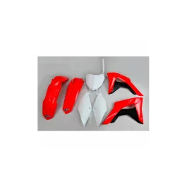 Olcsó Kit plastiques complet UFO Rouge / Noir / Blanc Honda CRF 450RX 2017