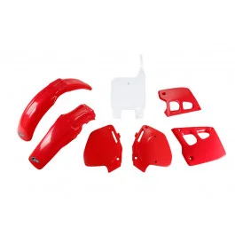 Kit plastiques complet UFO Type 1 Rouge / Blanc Honda CR 125 R 1991-1992 Biztonságos fizetés