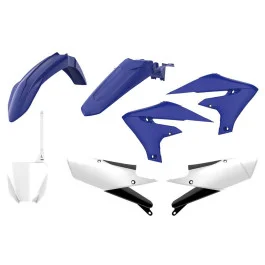 Utolsó esély Kit plastiques complet Polisport Bleu / Blanc / Noir Yamaha YZ 450 F 2018-2019