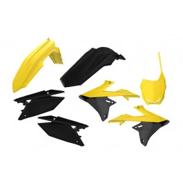 Vedd meg online Kit plastiques complet Polisport Jaune / Noir Suzuki RM-Z 450 2018-2019