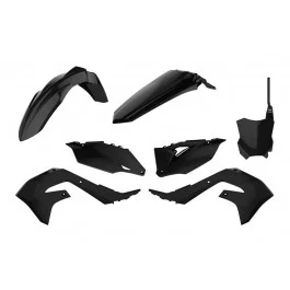 Kit plastiques complet Polisport Noir Kawasaki KX 450 F 2019-2020 Gyors szállítás