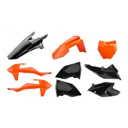 Legkelendőbb Kit plastiques complet Polisport Orange / Noir KTM SX-F 450 i.e. 2016-2018 / SX 125 2T 2016-2019 ...