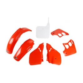 Kit plastiques complet UFO Type 2 Rouge / Blanc Honda CR 125 R 1989-1990 Vásárlói kedvenc
