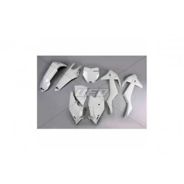 Expressz kézbesítés Kit plastiques complet UFO Blanc KTM 125 SX 2016-2017