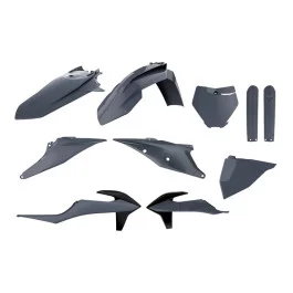 Gyors kiszállítás Kit plastiques complet Polisport Gris KTM SX-F 450 i.e. 2019 / SX-F 350 i.e 4T 2019 ...