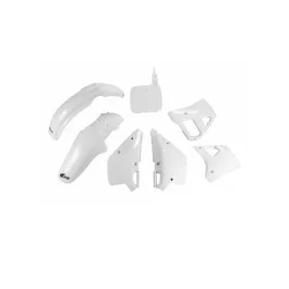 Kit plastiques complet UFO Blanc Yamaha 125 YZ 91 Prémium