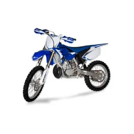 Ne maradj le Kit plastiques complet UFO Bleu / Blanc Yamaha 125 YZ 2003-2014