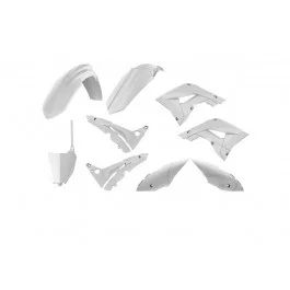 Biztonságos fizetés Kit plastiques complet Polisport Blanc Honda CRF 250 R / CR 125 R ...