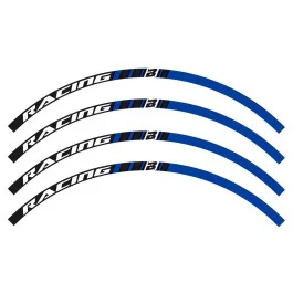 Prémium Kit déco de jantes Blackbird Bleu