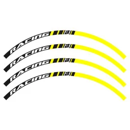 Kit déco de jantes Blackbird Jaune Bestseller