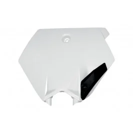 Gyors kiszállítás Plaque cross UFO Blanc KTM 85 SX 2006-2012