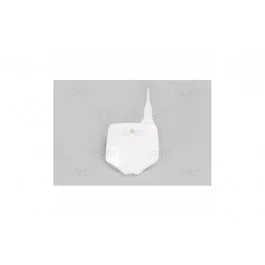 Újdonság Plaque cross UFO Blanc Kawasaki 110 KLX 2002-2009