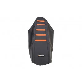 Biztonságos fizetés Housse de selle Moose Racing Ribbed Noir / Orange KTM 125 SX 2007-2010