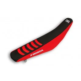 Biztonságos fizetés Housse de selle Blackbird Double Grip 3 Rouge / Noir Honda CRF 250 R 2010-2013 / CRF 450 R 2009-2012