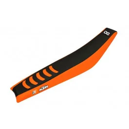 Akció Housse de selle Blackbird Double Grip 3 Orange / Noir KTM EXC 450 / SX 525 ...