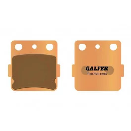 Plaquettes de frein Galfer Métal Fritté (FD076G1396) Yamaha / Honda / Suzuki / Kawasaki / Husqvarna Bestseller