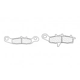 Különleges ajánlat Plaquettes de frein Carbone Lorraine (2750MX10) Suzuki / Kawasaki