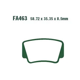 Gyors szállítás Plaquettes de frein arrière EBC Sintered R (FA463R) KTM
