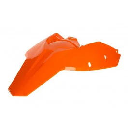 Gyors kiszállítás Garde-boue arrière et cache latéraux Acerbis Orange KTM 530 EXCF 2008-2011