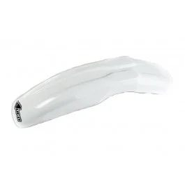 Végkiárusítás Garde-boue avant UFO Supermotard Type 2 Blanc