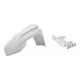 Legjobb ár Garde-boue avant Polisport avec kit d‘adaptation Blanc KTM SX-F 250 i.e.4T / SX-F 350 i.e 4T ...