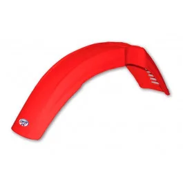 Csak ma Garde-boue avant UFO Vintage MX/XC Universel Rouge 1983-1989