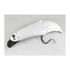 Garde-boue arrière enduro + feu arrière UFO Blanc Yamaha 125 YZ 2002-2014 Vásárlói kedvenc