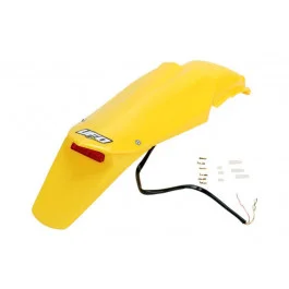 Garde-boue arrière + feu arrière UFO Jaune Husqvarna 250 CR 2005-2006 Bestseller