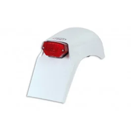 Szuper ajánlat Garde-boue arrière UFO Vintage avec feu Blanc Fantic 50 / 75 / 125cc