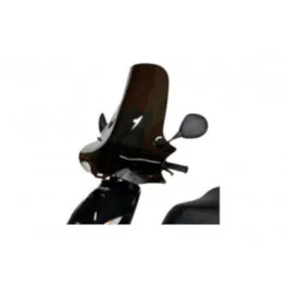 Gyors kiszállítás Bulle / Pare-brise Bullster Haute Protection 57cm Transparent Peugeot 50 Vivacity 2008-2009