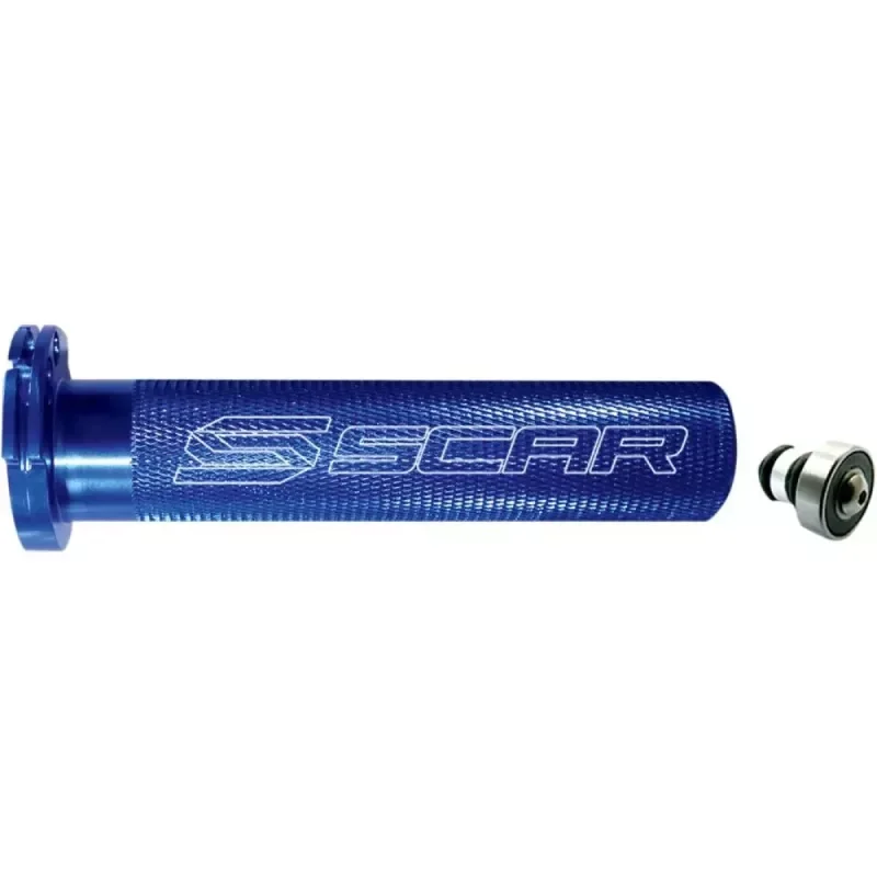 Korlátozott ajánlat poignée de gaz alu Bleu/Rouge SCAR KXF, RMZ, YZF