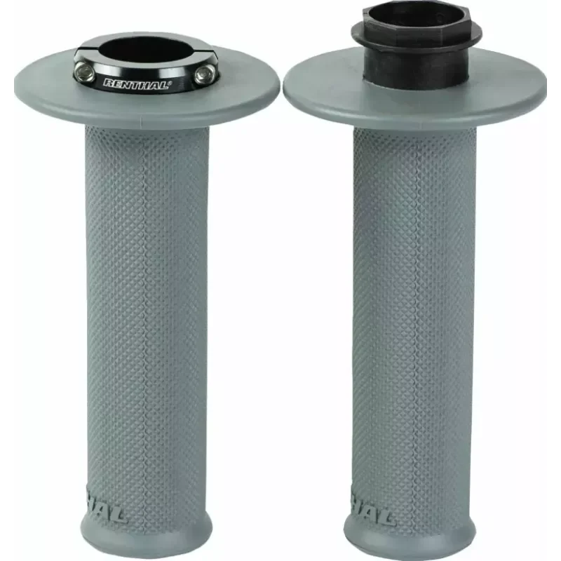 Poignées RENTHAL MX Lock-On Medium - Carreaux - G233 - couleur Noir/gris Szezonális akció