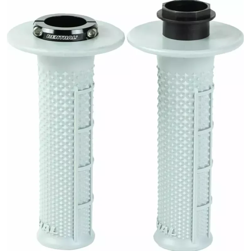 Poignées RENTHAL MX Lock-On medium - semi-gaufré - couleur GRIS G238 Csak ma