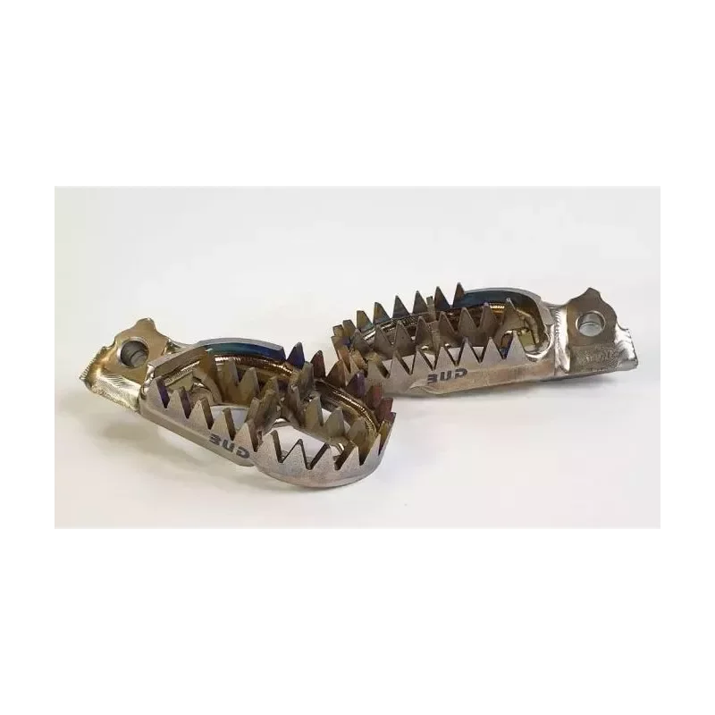 Népszerű repose pieds titane soudés BUD RACING SX/F 16-22, EXC/F 17-22, TC/FC 16-22, MC/F 21-22