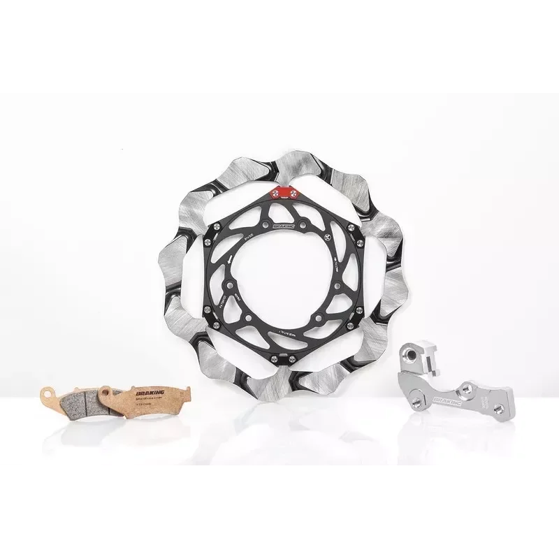 Kit Disque de frein Oversize BRAKING Wave flottant 280mm KX/F 06-24 Biztonságos vásárlás