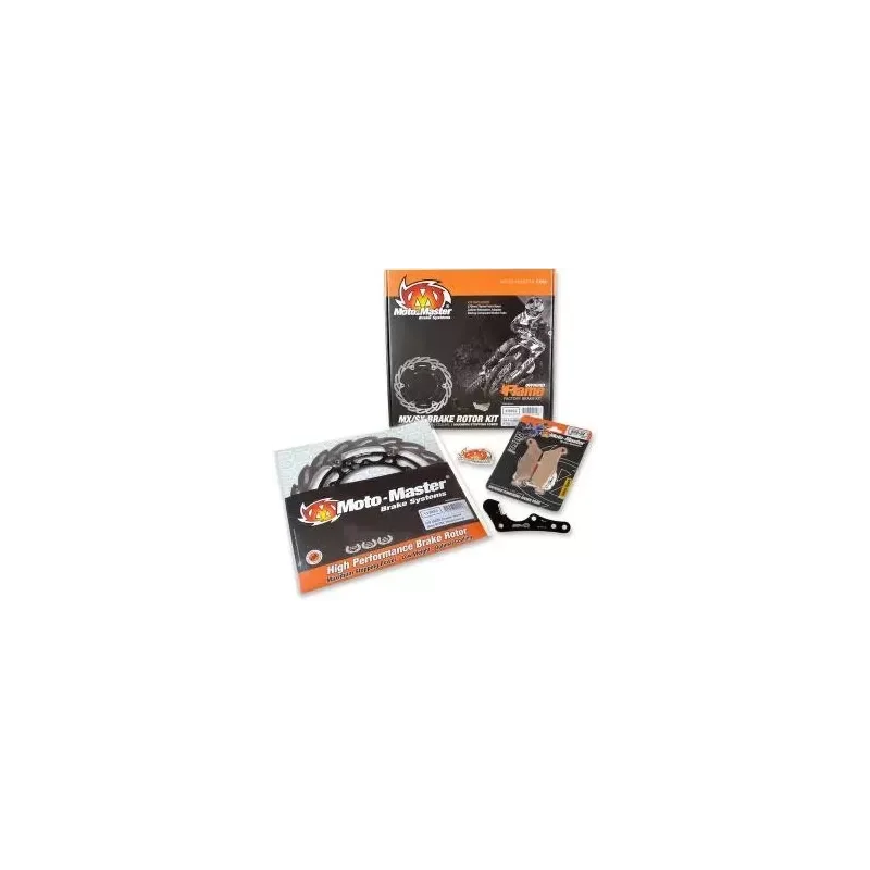 Vedd meg online Kit freins disque KTM 09-25 flottant Flame Oversize 270 mm MOTOMASTER