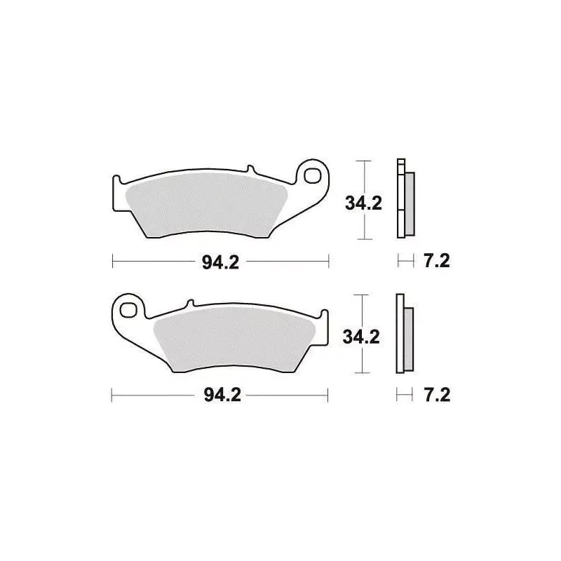 plaquettes avant SIFAM honda, gasgas, kawasaki, suzuki, yamaha, beta Biztonságos fizetés