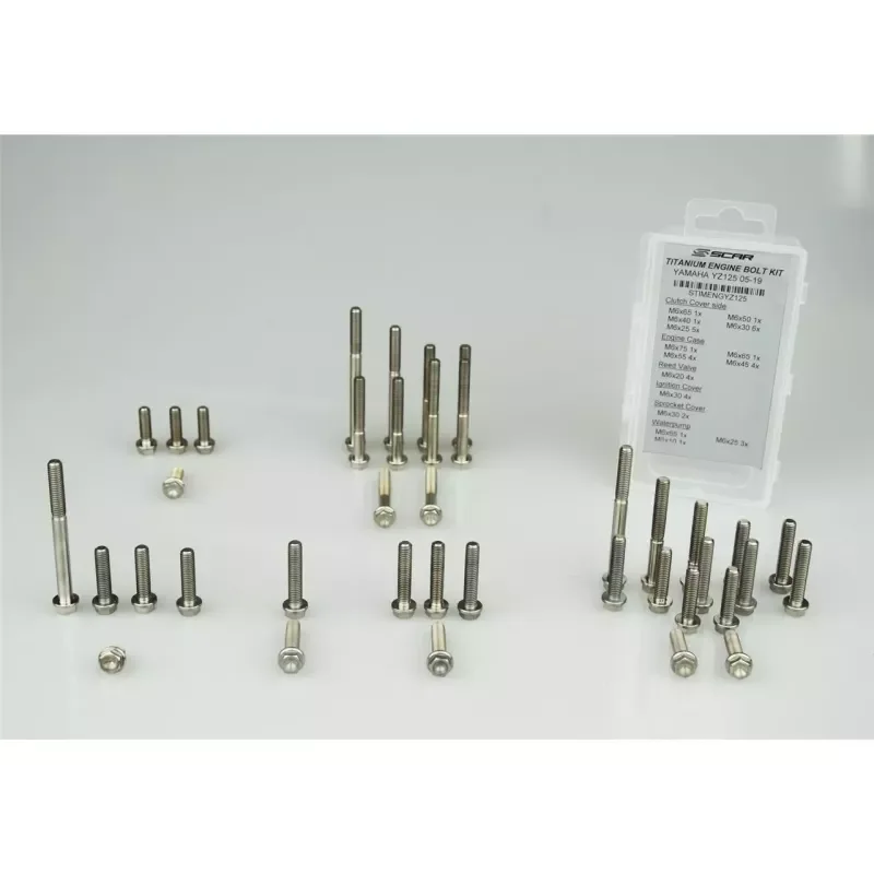 Outlet Kit vis moteur SCAR 50 vis titane 65 YZ 2019-2020